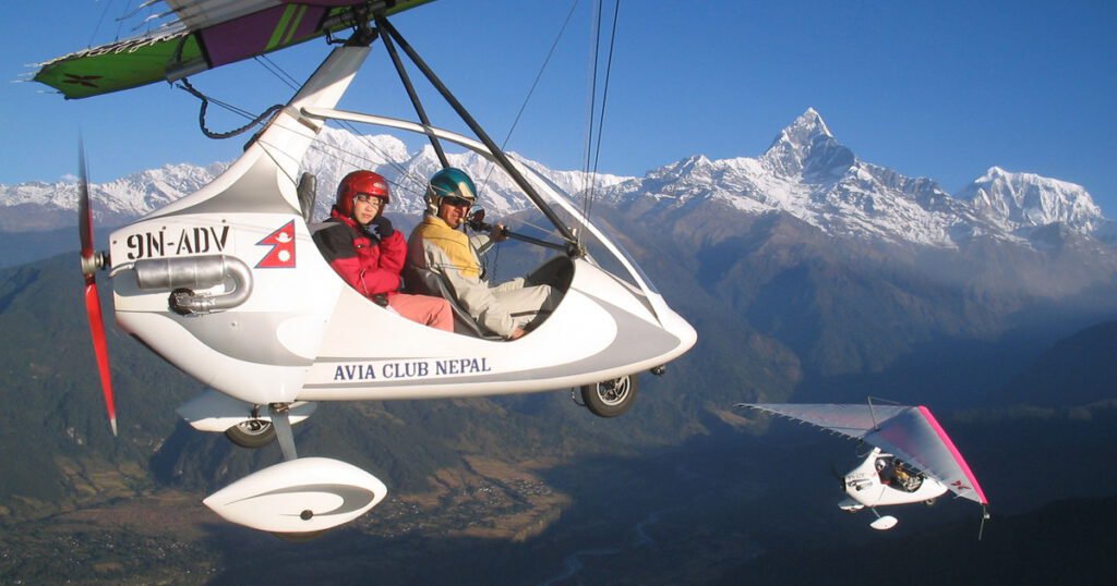 Ultralight flight , Major Tourism Activities in Nepal