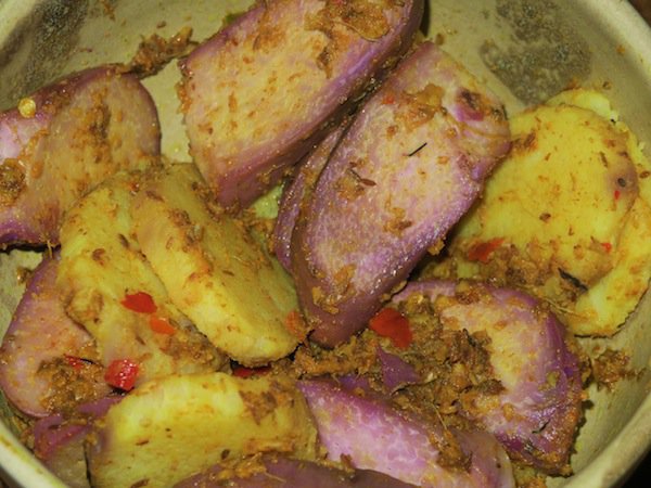 fried Yam- Magar food