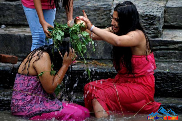 Rishi Panchami bath