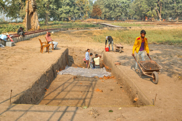 Excavations in Tilaurakot