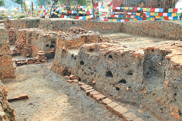 Excavations in Tilaurakot