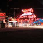 Night view of Supa Deurali Temple