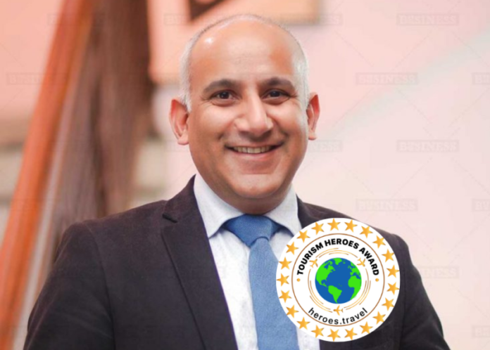 Tourism Heroes Award to Deepak Raj Joshi