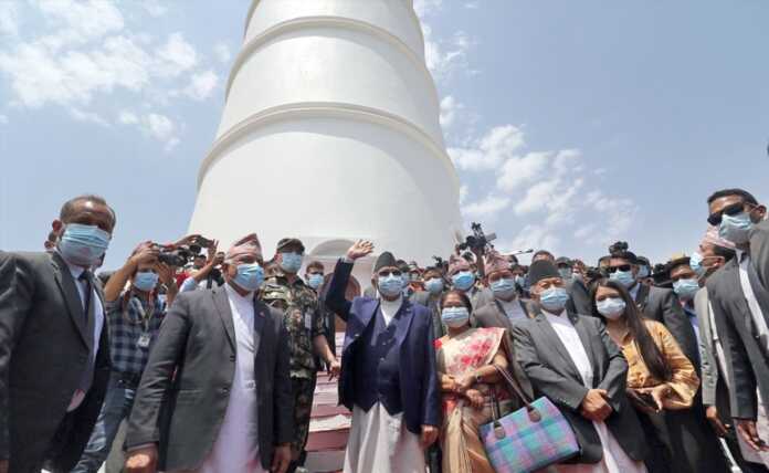 Newly constructed Dharahara inaugurated