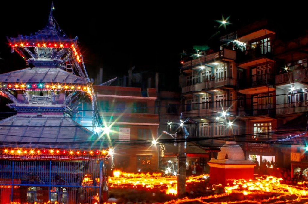 heritage at night thimi Bhaktapur