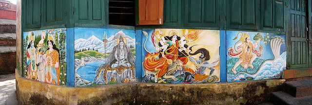 Paintings-Pashupatinath-temple