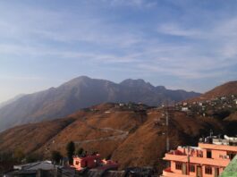 A view of Musikot, Rukum